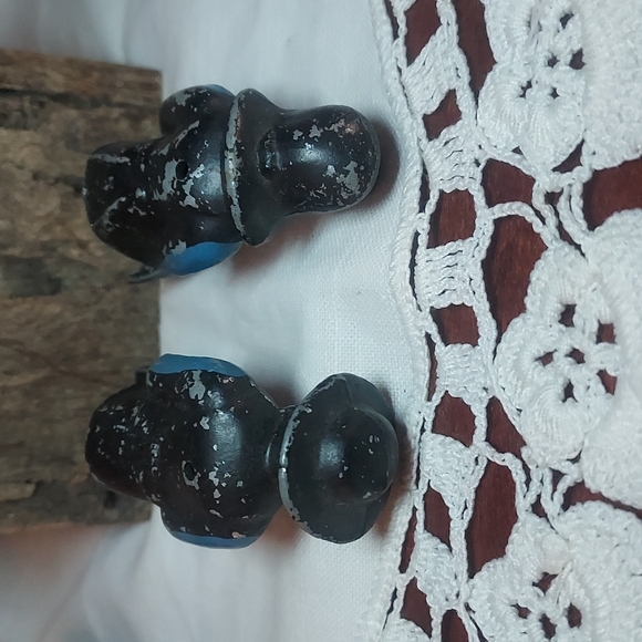 1960s Salt & Pepper Cast Iron Family by Danecraft - Picture 3 of 12